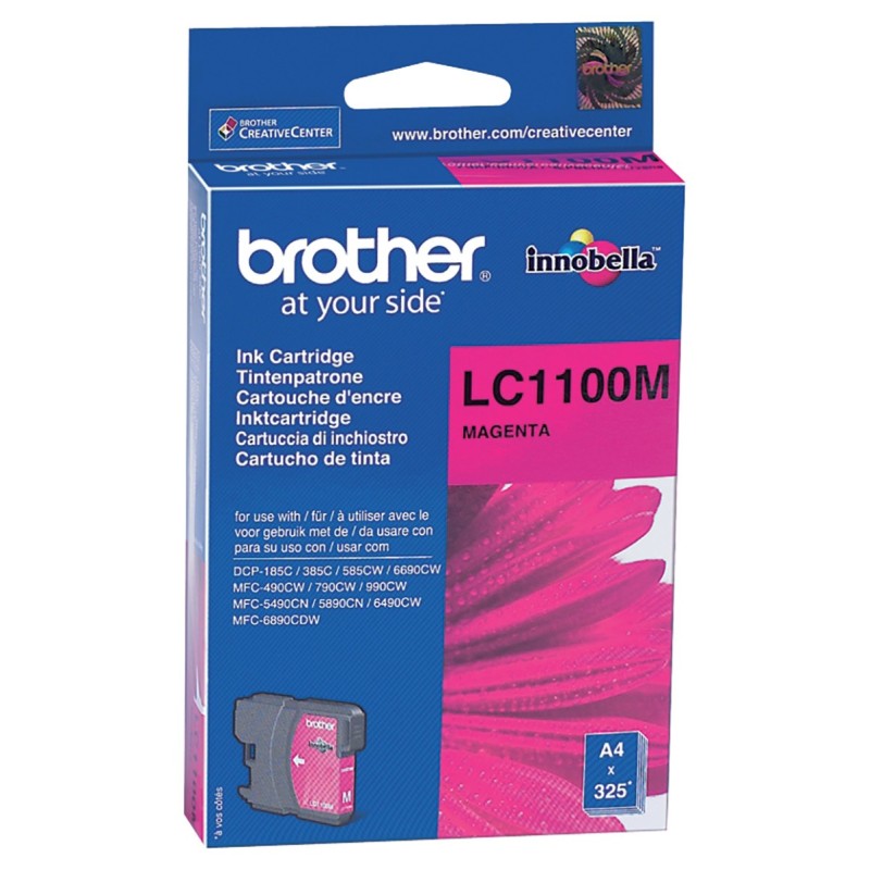 Brother LC1100 Cartouche d'encre originale - Magenta