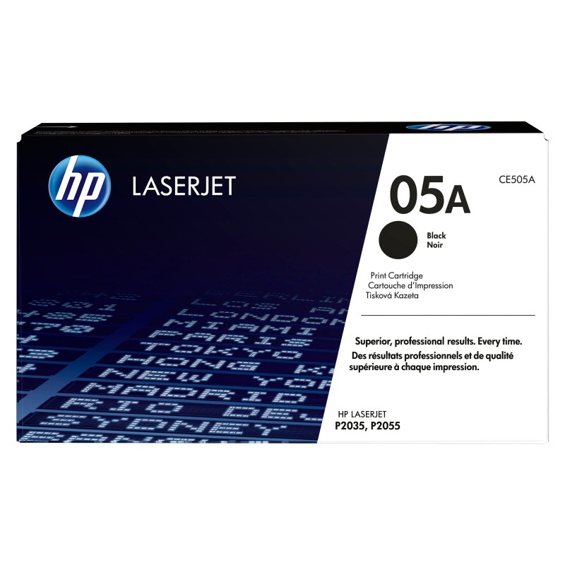 HP 05A Toner authentique CE505A - Noir
