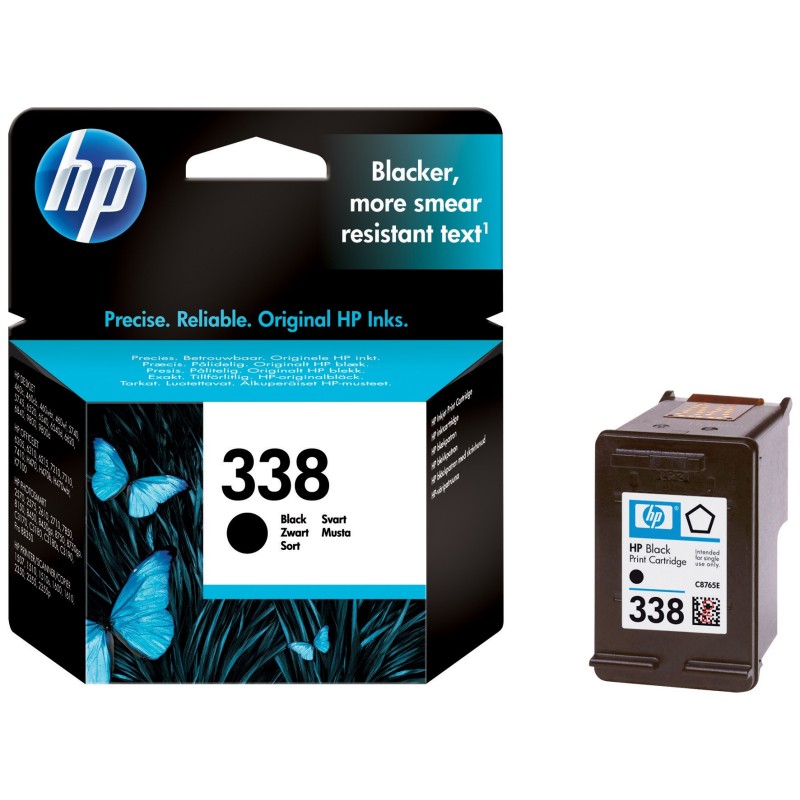 HP 338N Cartouche d'encre authentique C8765EE - Noir