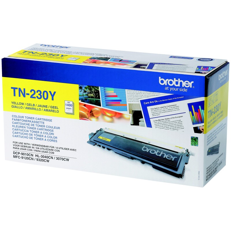 Brother TN230 Toner original - Jaune