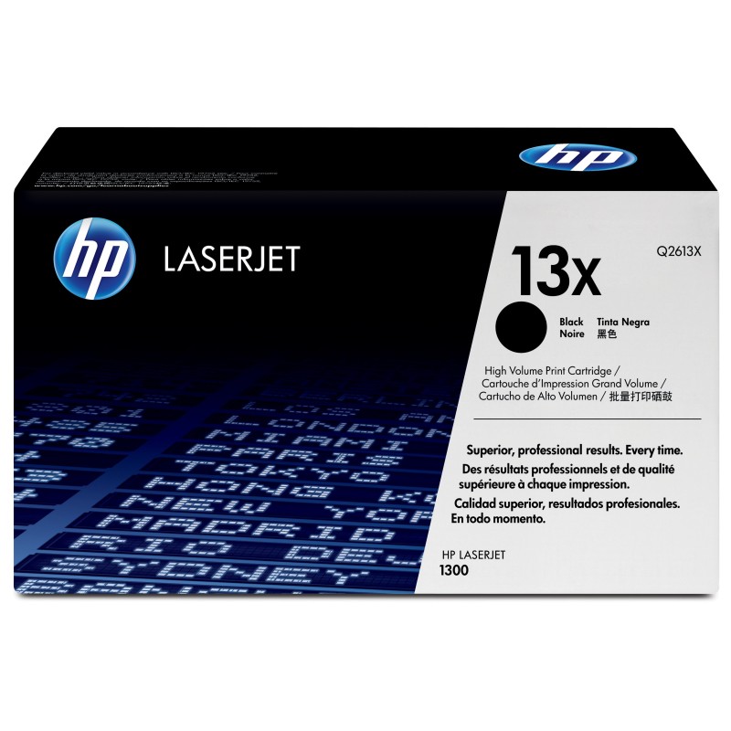 HP 13X Toner authentique grande capacité Q2613X - Noir