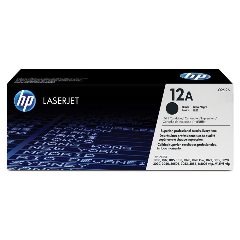 HP 12A Toner authentique Q2612A - Noir