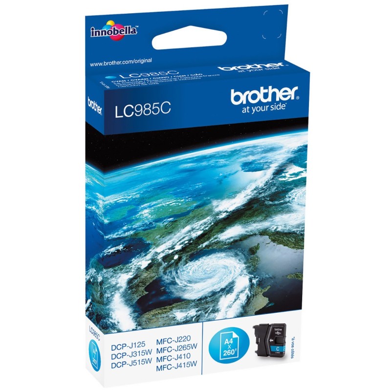 Brother LC985 Cartouche d'encre originale - Cyan