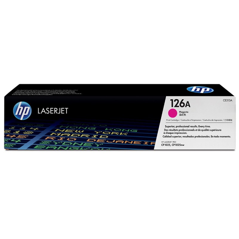 HP 126A Toner authentique CE313A - Magenta