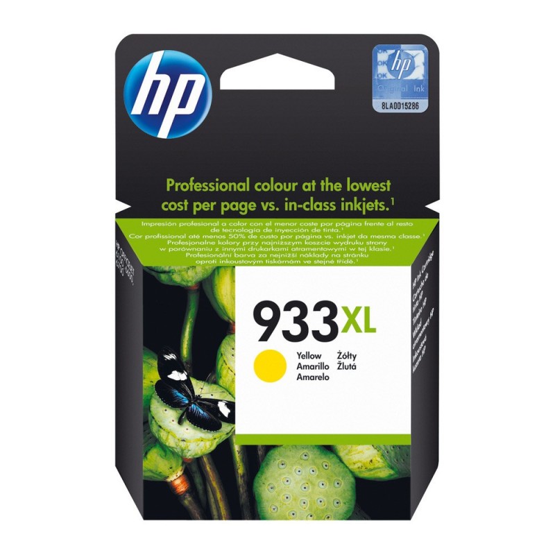 HP 933XL Cartouche d'encre authentique grande capacité CN056AE - Jaune