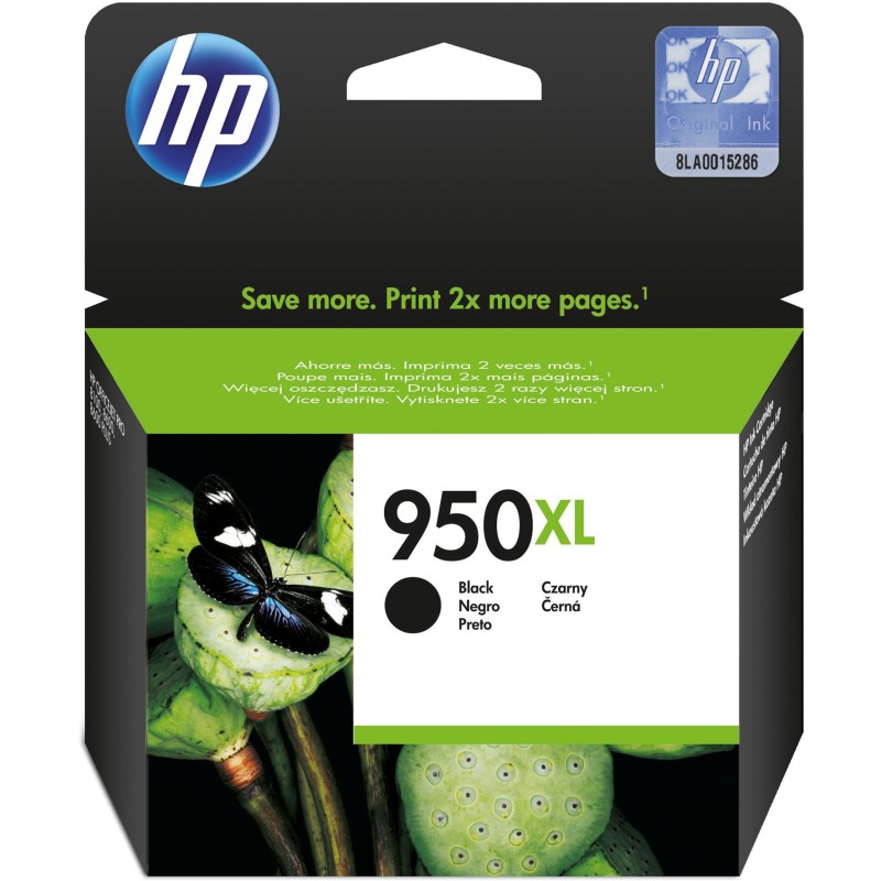 HP 950XL Cartouche d'encre authentique grande capacité CN045AE - Noir