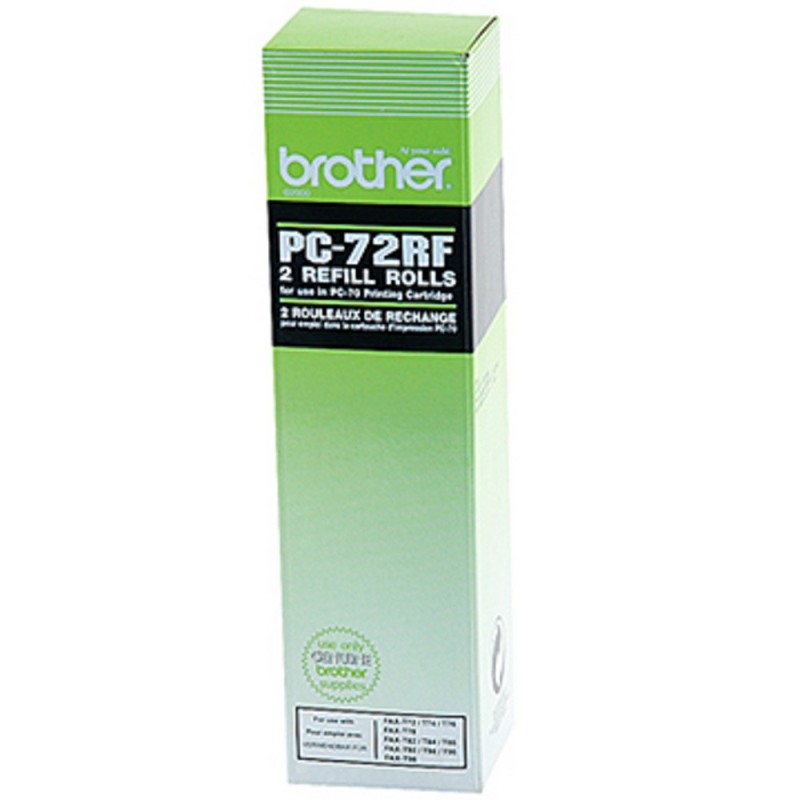 Brother Recharge Transfert thermique - PC72RF - Lot de 2