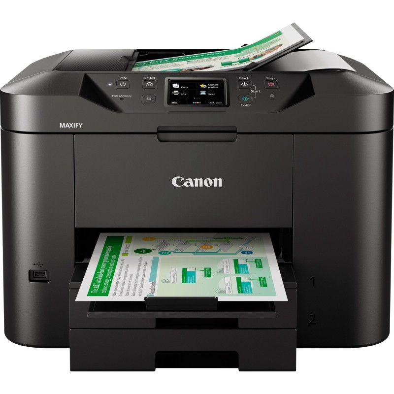 Canon Maxify MB2750 imprimante multifonction jet d'encre couleur A4 - Wifi, réseau, usb