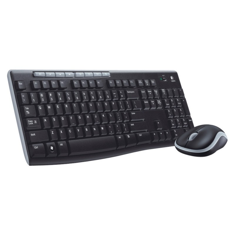 Logitech Ensemble clavier-souris sans fil MK270 - Noir