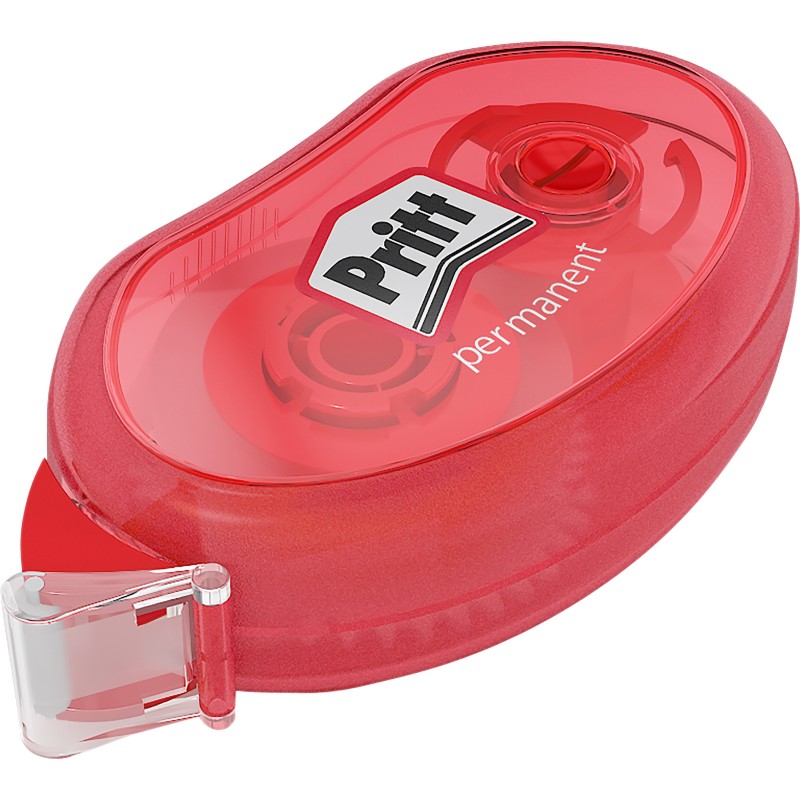 Pritt Roller de colle permanente Compact, 8,4 mm x 10 m (boîte à suspendre)