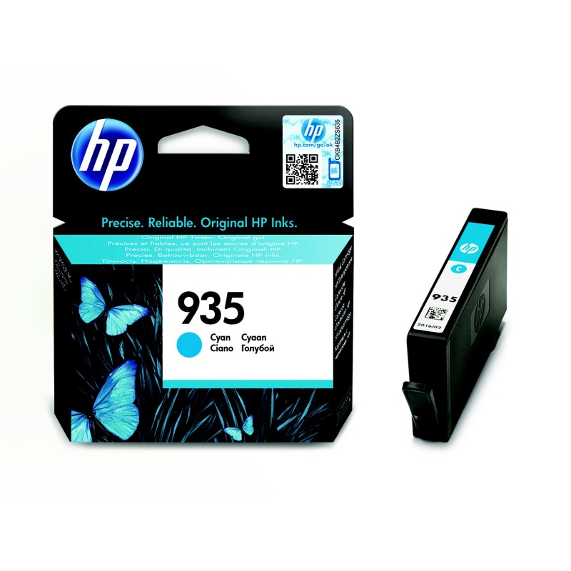HP 935 Cartouche d'encre authentique C2P20AE - Cyan