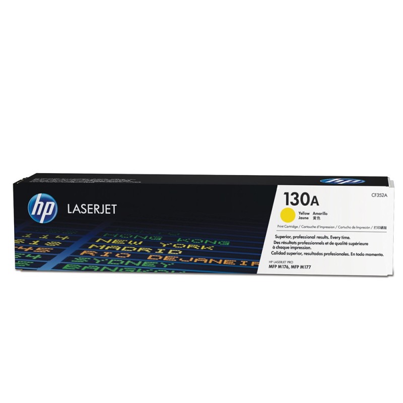 HP 130A Toner authentique CF352A - Jaune