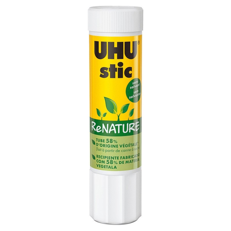 Uhu Stic ReNATURE Bâton de colle blanche 21g