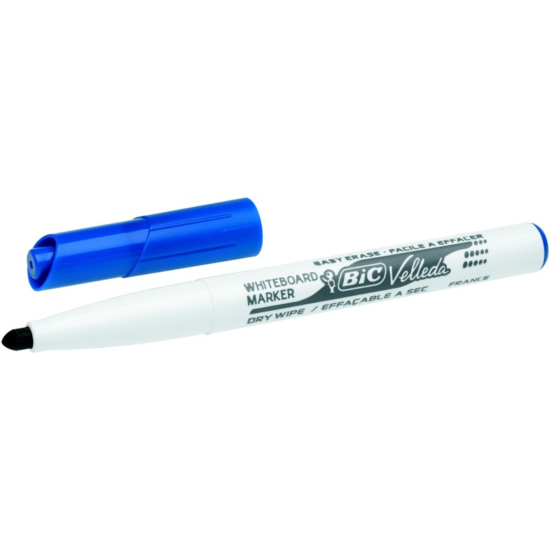 BIC Velleda 1741 Marqueur effaçable tableau blanc pointe ogive 1,4 mm bleu