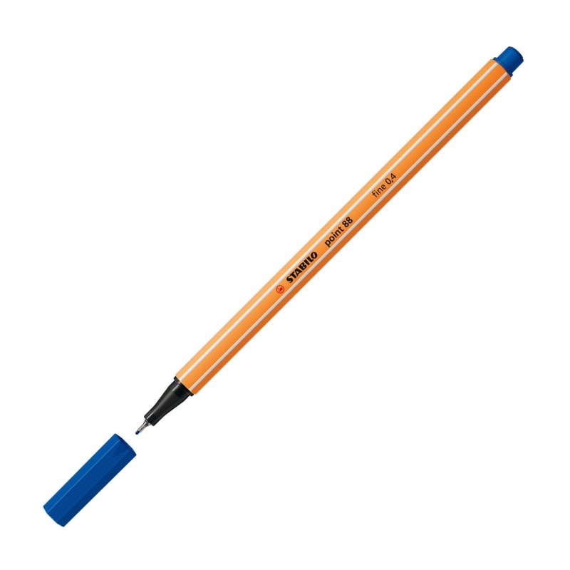 STABILO Point 88 Stylo-feutre pointe fine - Bleu