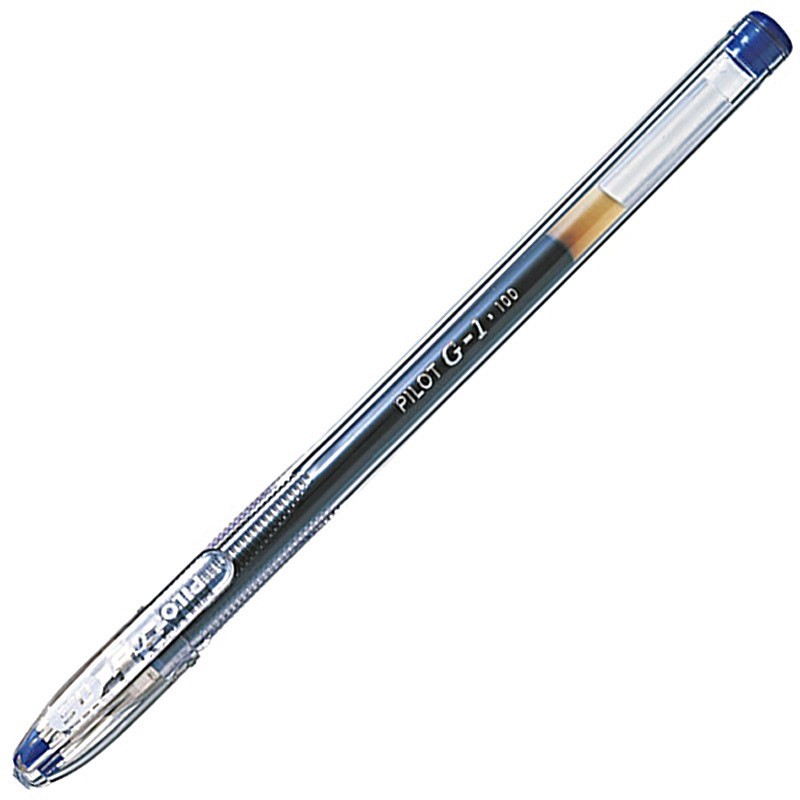 Pilot Stylo à encre gel G1 pointe fine 0,5 mm - Bleu
