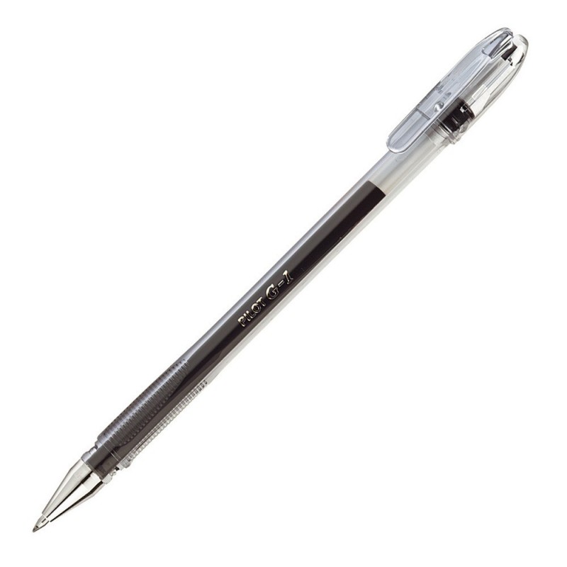 Pilot Stylo à encre gel G1 pointe fine 0,5 mm - Noir