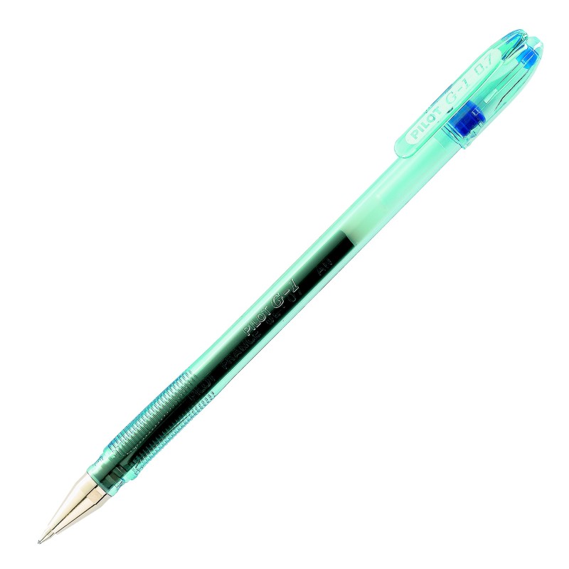 Pilot Stylo à encre gel G1 pointe moyenne 0,7 mm - Bleu