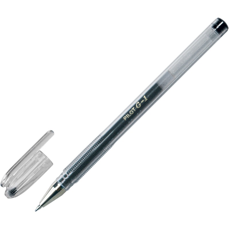 Pilot Stylo à encre gel G1 pointe large 1 mm - Noir