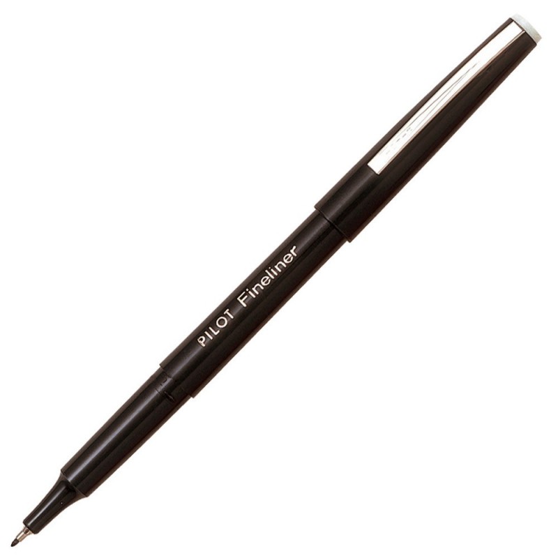 Pilot Fineliner Stylo-feutre pointe 1,2 mm - Noir