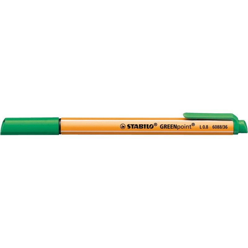 Stabilo GREENpoint Stylo-feutre pointe moyenne - Vert