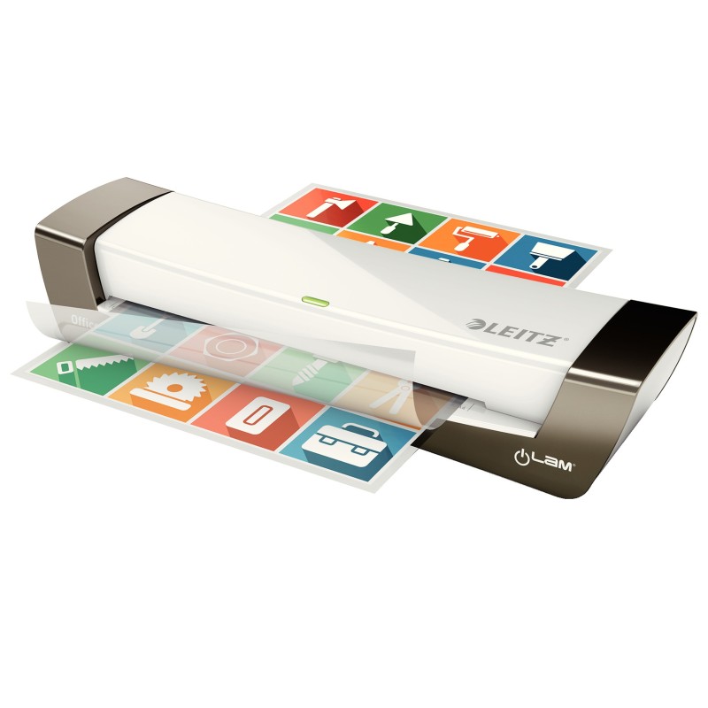 Leitz Plastifieuse iLAM Office A4 - 125 microns - Argent
