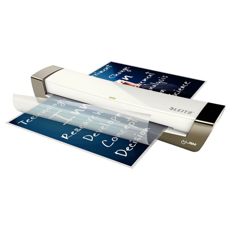 Leitz Plastifieuse iLAM Office A3 - 125 microns - Argent