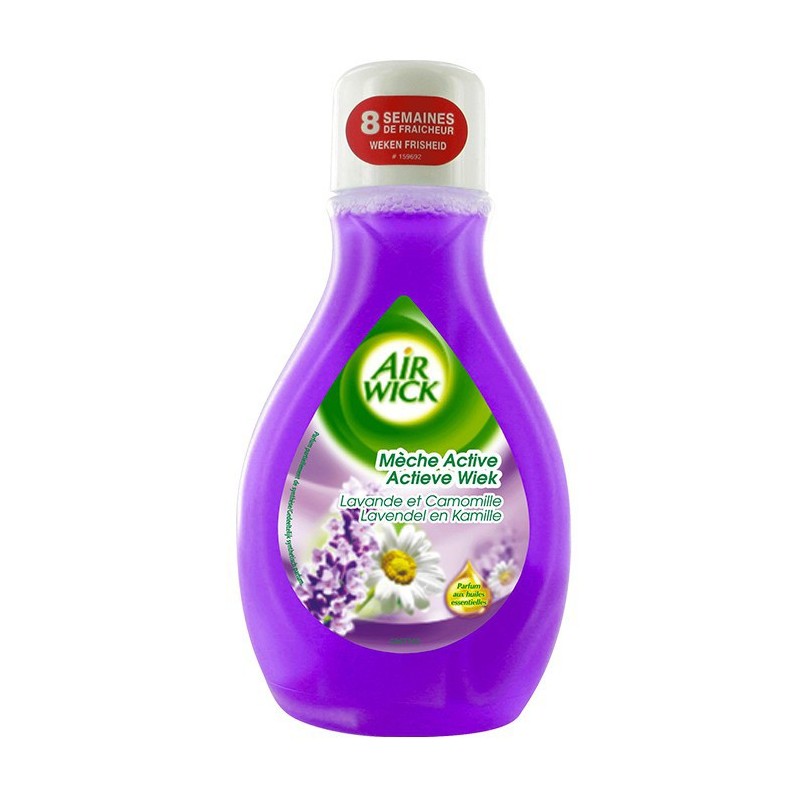 Air Wick Désodorisant à mèche - Fraîcheur Lavande - 375 ml