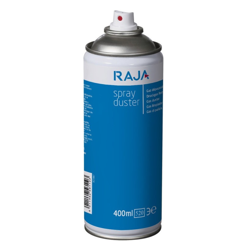 RAJA Aérosol de dépoussièrage standard Eco inflammable - 400 ml