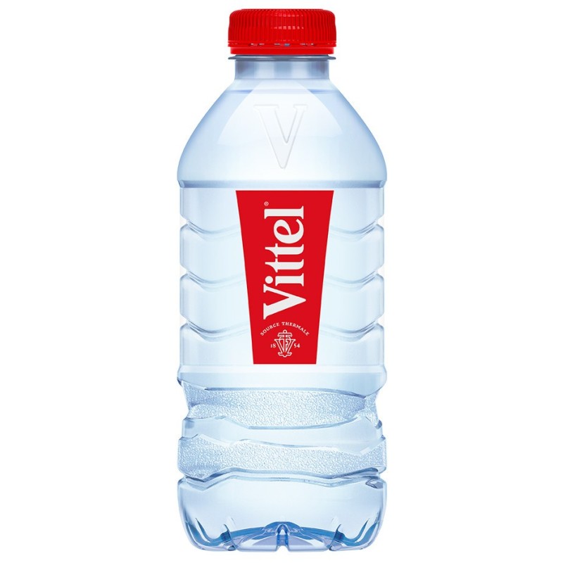 Vittel Eau minérale naturelle - Lot 24 bouteilles 33 cl