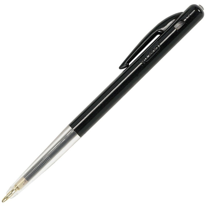 BIC M10 Original Stylo bille rétractable pointe moyenne 1 mm - Noir
