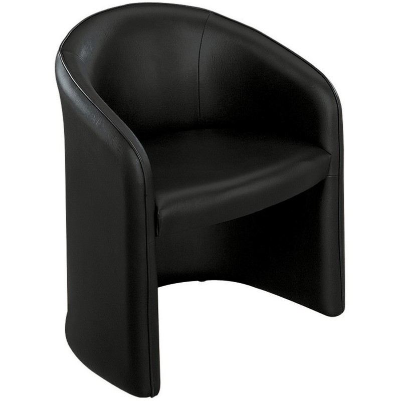 Chauffeuse MAJIC Simili cuir - Noir