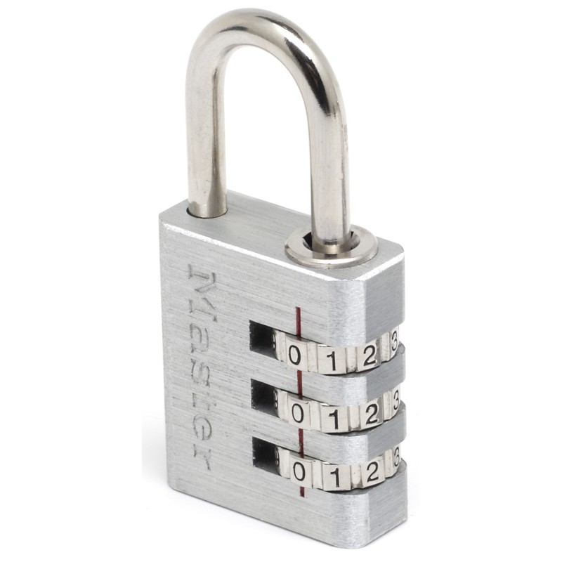 Master Lock Cadenas à combinaison 3 chiffres - 30 mm