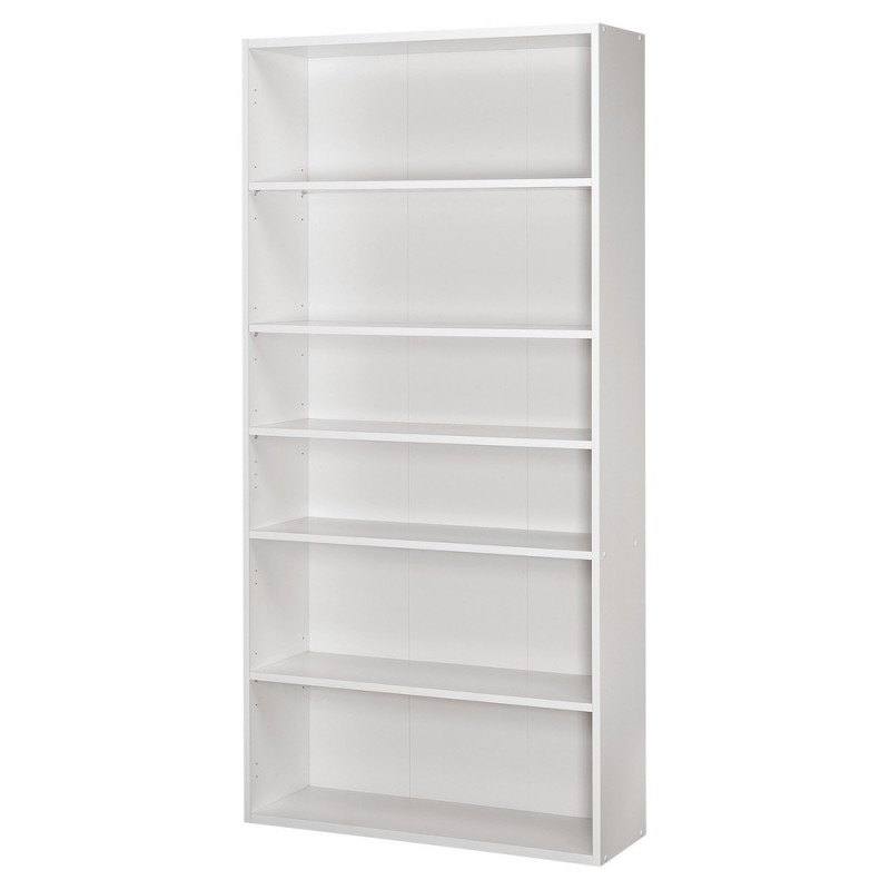 Bibliothèque Libri 2 - Blanc - H.200 x L. 94 cm