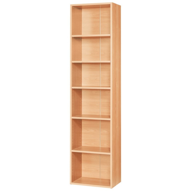 Bibliothèque Libri 2 - Hêtre - H.200 x L. 49 cm