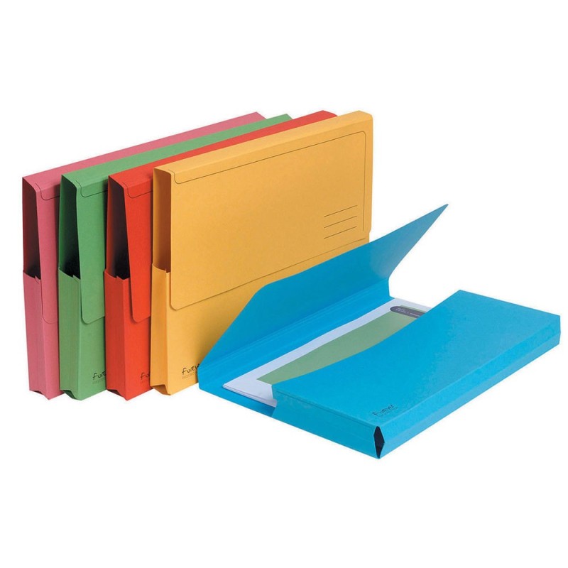 Exacompta Porte-documents Forever® 200 feuilles A4 en carte  recyclé 290 g/m² couleurs assorties lot de 10