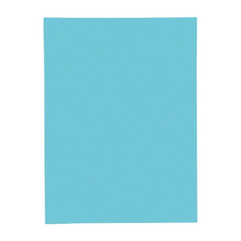 Exacompta Chemise 1 rabat Nature Future Jura A4 24 x 32 cm, Bleu clair pastel - Lot de 100