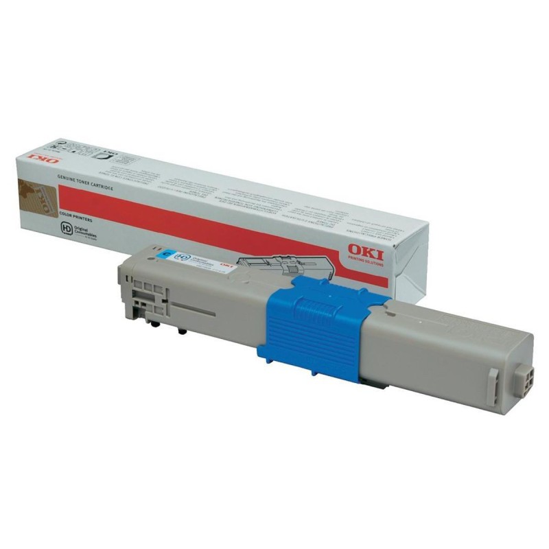 OKI Cartouche de toner, 44973535, à l'unité, cyan
