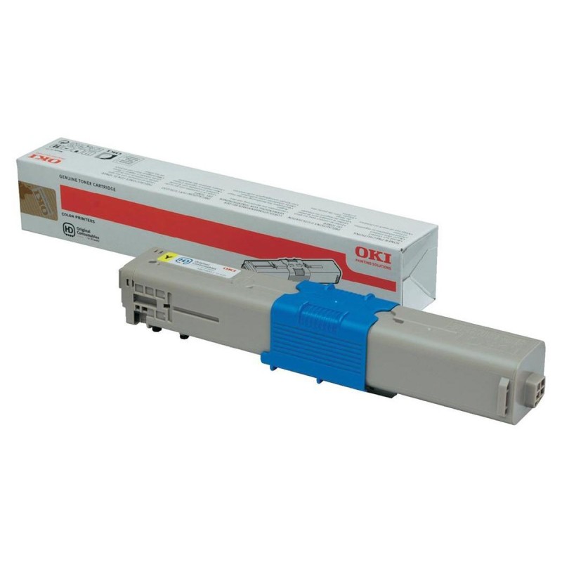OKI Cartouche de toner, 44973533, à l'unité, jaune