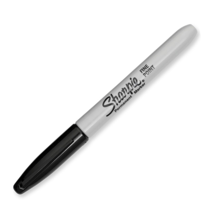 Sharpie Fine Marqueur permanent pointe ogive 0,9 mm noir