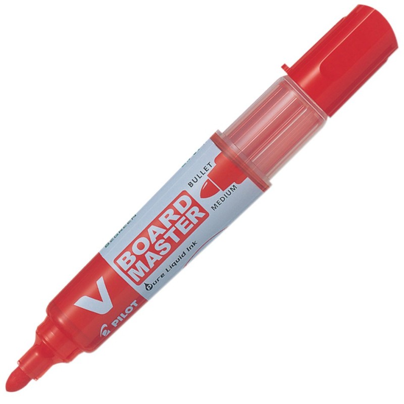 Pilot Begreen Marqueur pour tableaux blancs V Board Master Begreen - pointe 2.3 mm - Rouge