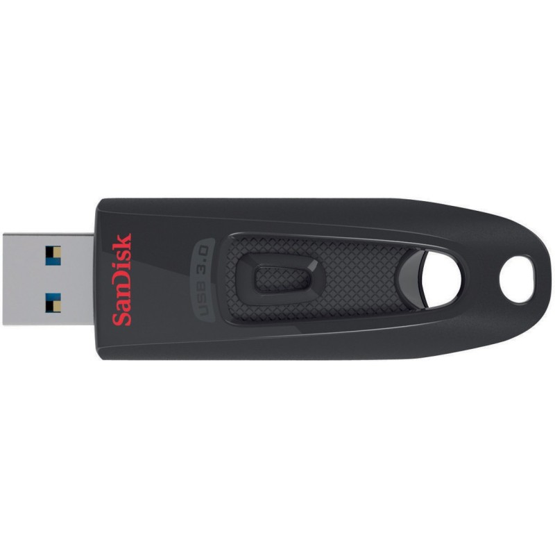 SanDisk Clé USB 3.0 Ultra - 128 Go - Noir