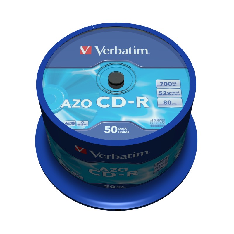 Verbatim CD-R 700 Mo 52 X Spindle de 50