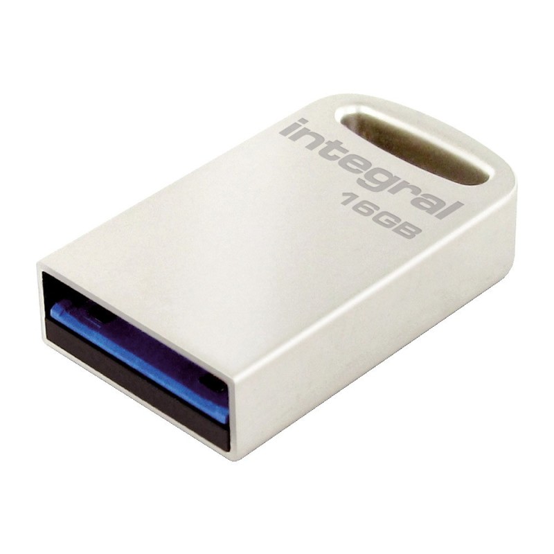 INTEGRAL MEMORY Clé USB 3.0 Fusion - 16 Go - Métal