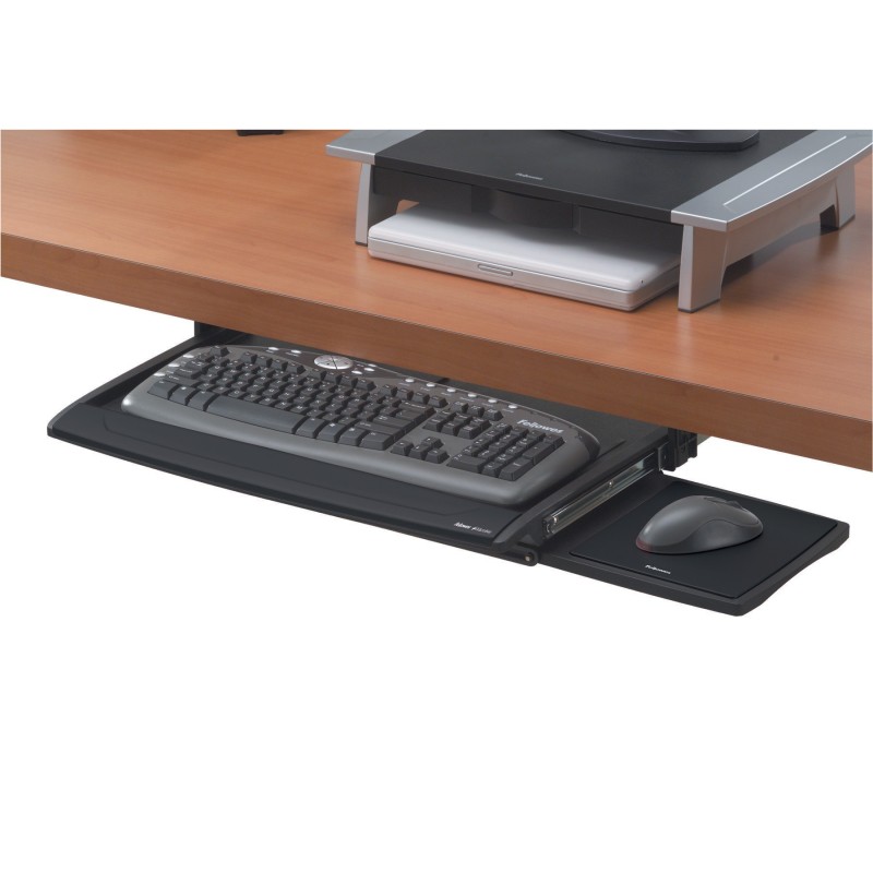 Fellowes Office Suites Deluxe - tiroir pour clavier, noir