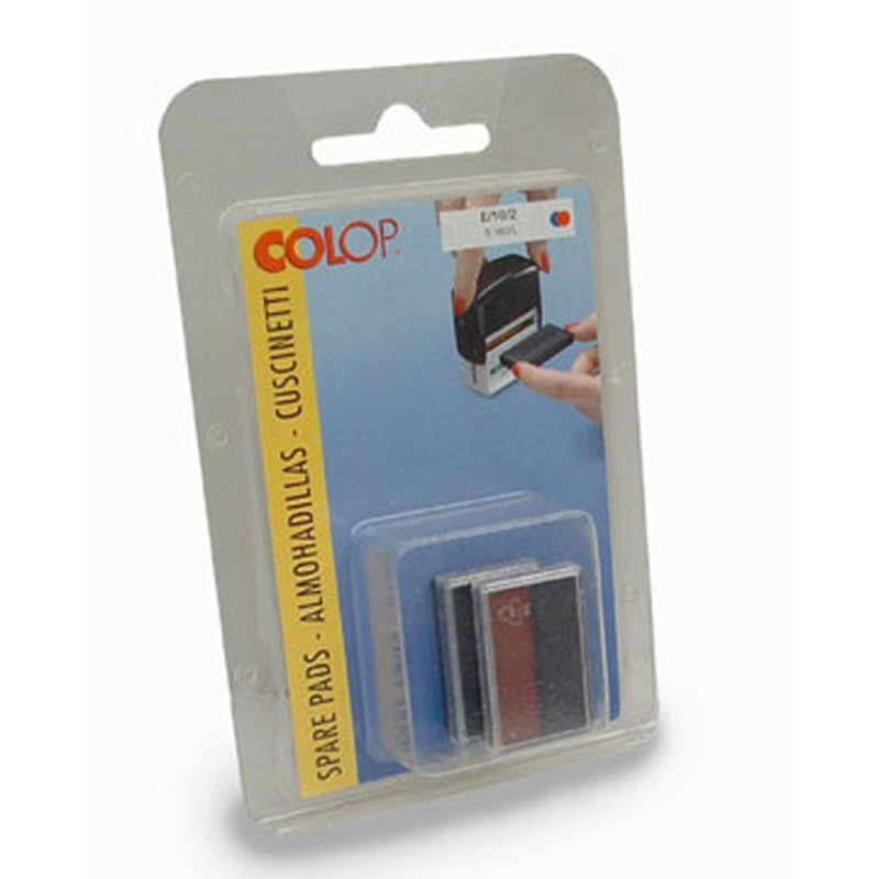 Colop Cassette d'encrage pour Pocket Stamp 20 - Noir - Lot de 2