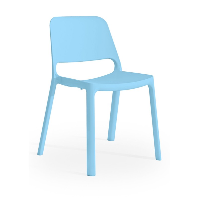 Chaise d'intérieur extérieur Nuke en Nylon Bleu