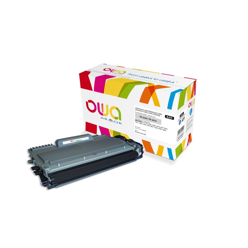 OWA Toner compatible BROTHER TN2220 - K15417OW - Noir