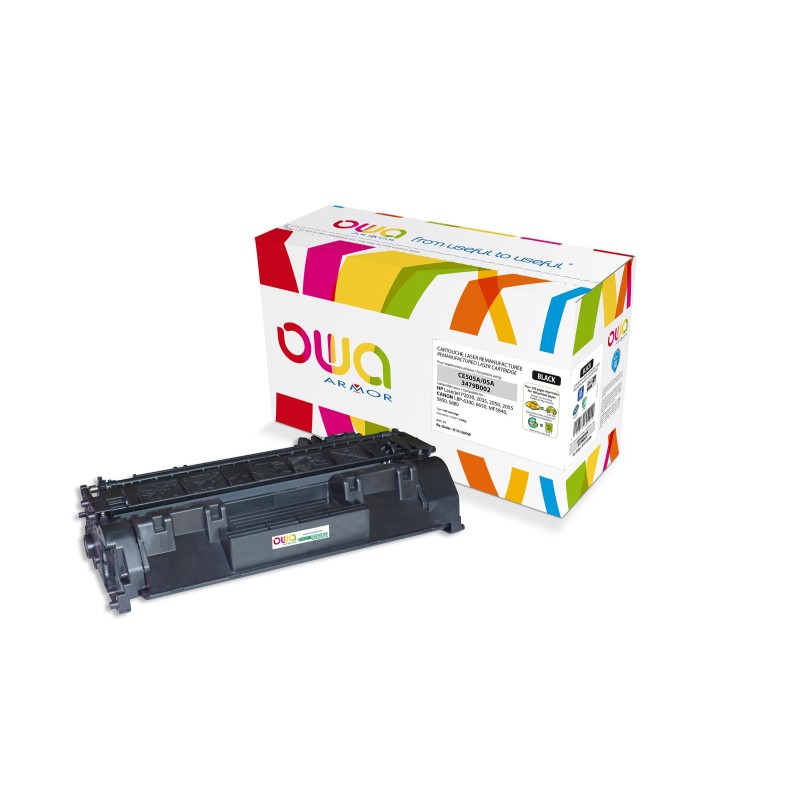 OWA Toner compatible HP 05A CE505A - K15120OW - Noir