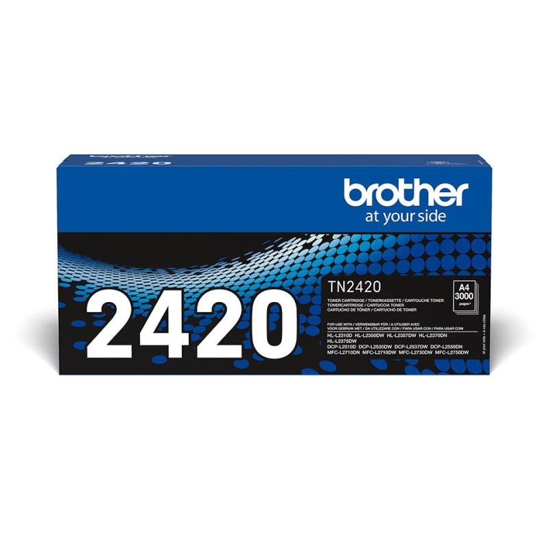 Brother TN2420 Toner original - Noir